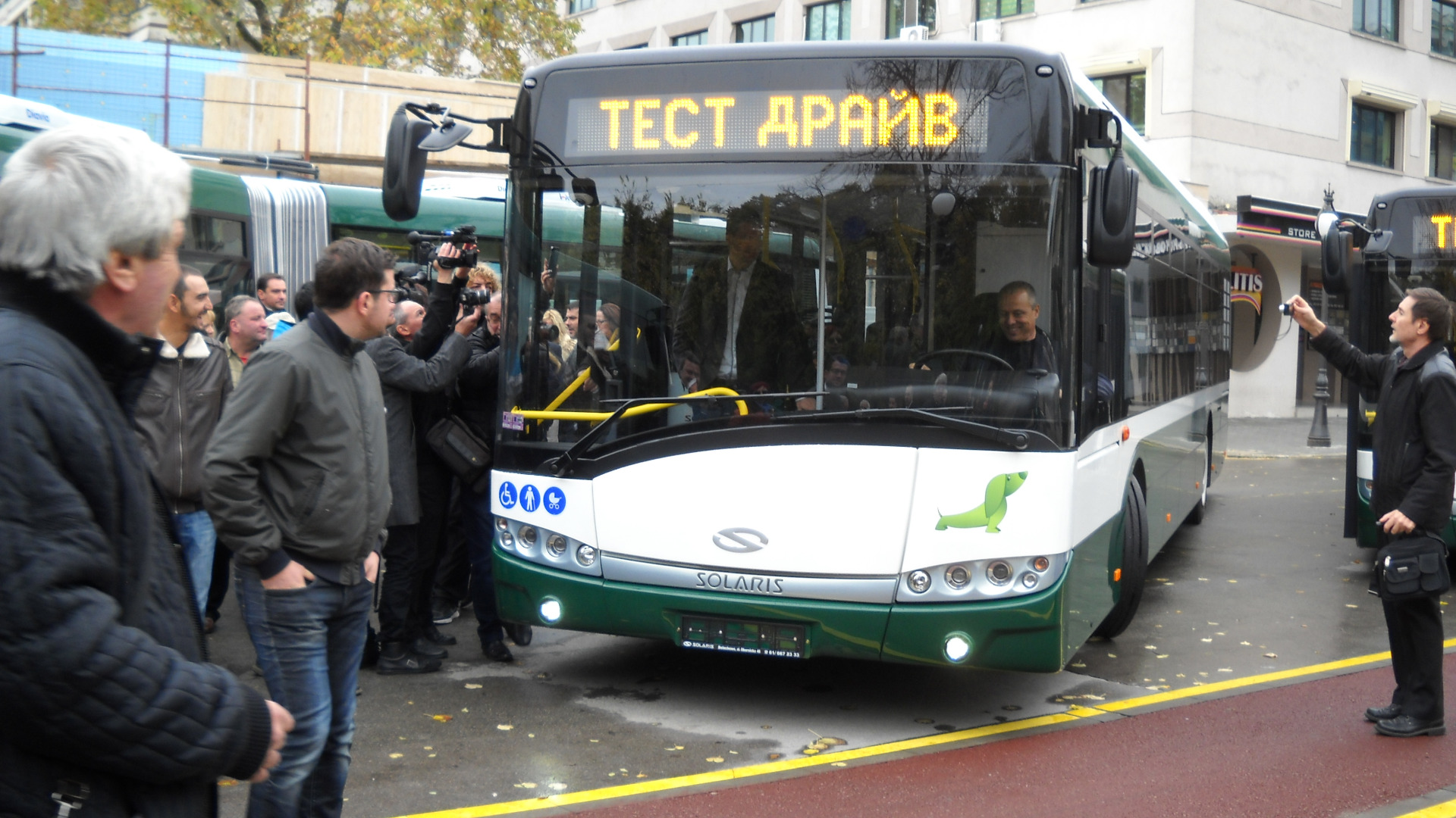 Освещават първите 23 автобуса по проекта за модернизиране на градския транспорт на Стара Загора Освещават първите 23 автобуса по проекта за модернизиране на градския транспорт на Стара Загора
