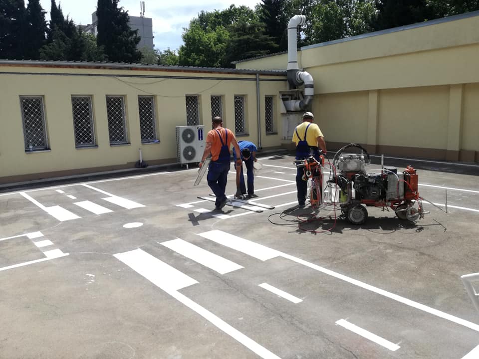 Старозагорска детска градина с нова площадка по безопасност на движението Старозагорска детска градина с нова площадка по безопасност на движението