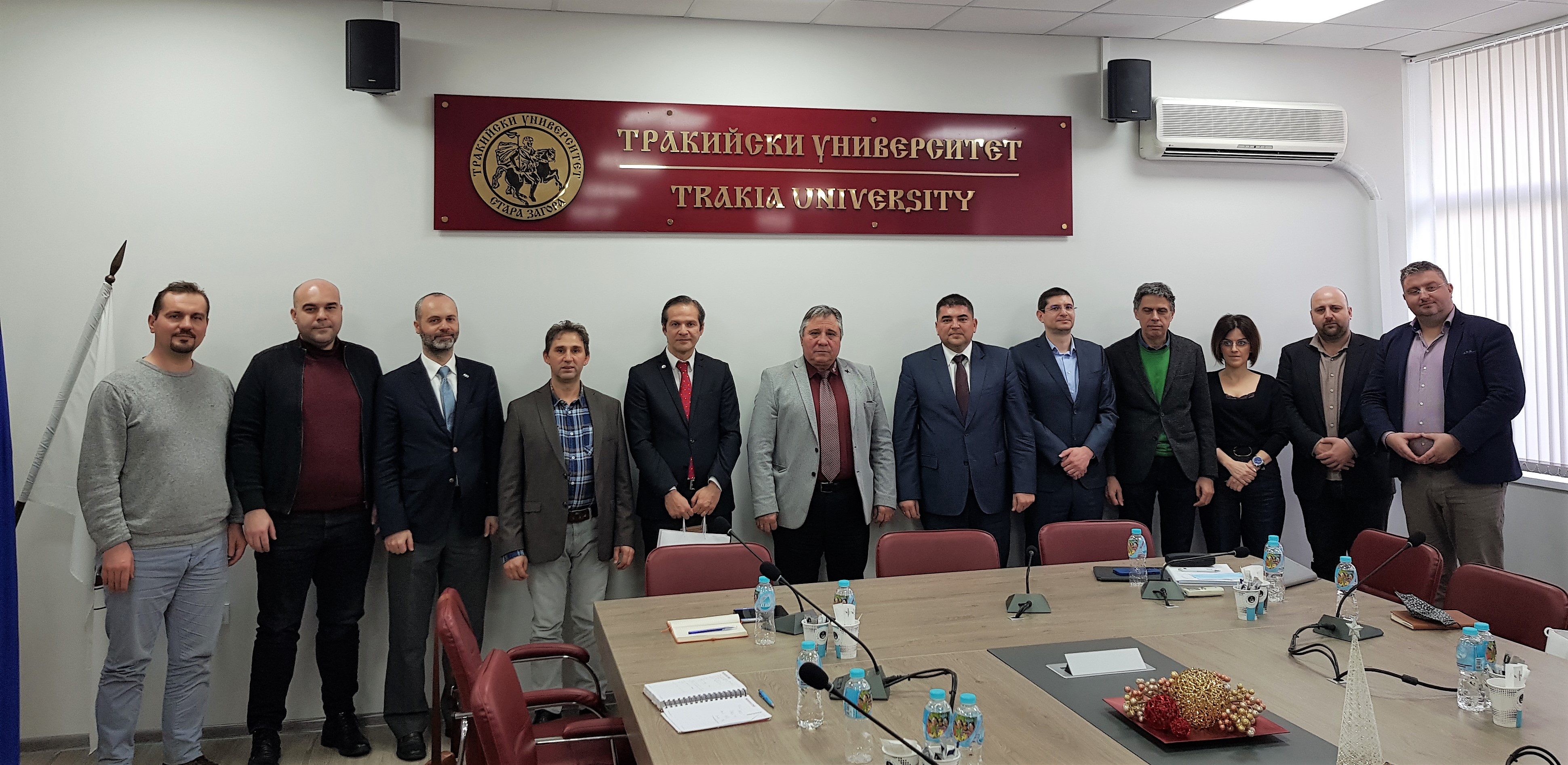 Работна визита в Тракийски университет