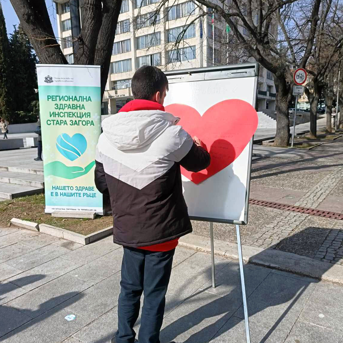 Резултати от антиСПИН кампания по повод 14 февруари Резултати от антиСПИН кампания по повод 14 февруари