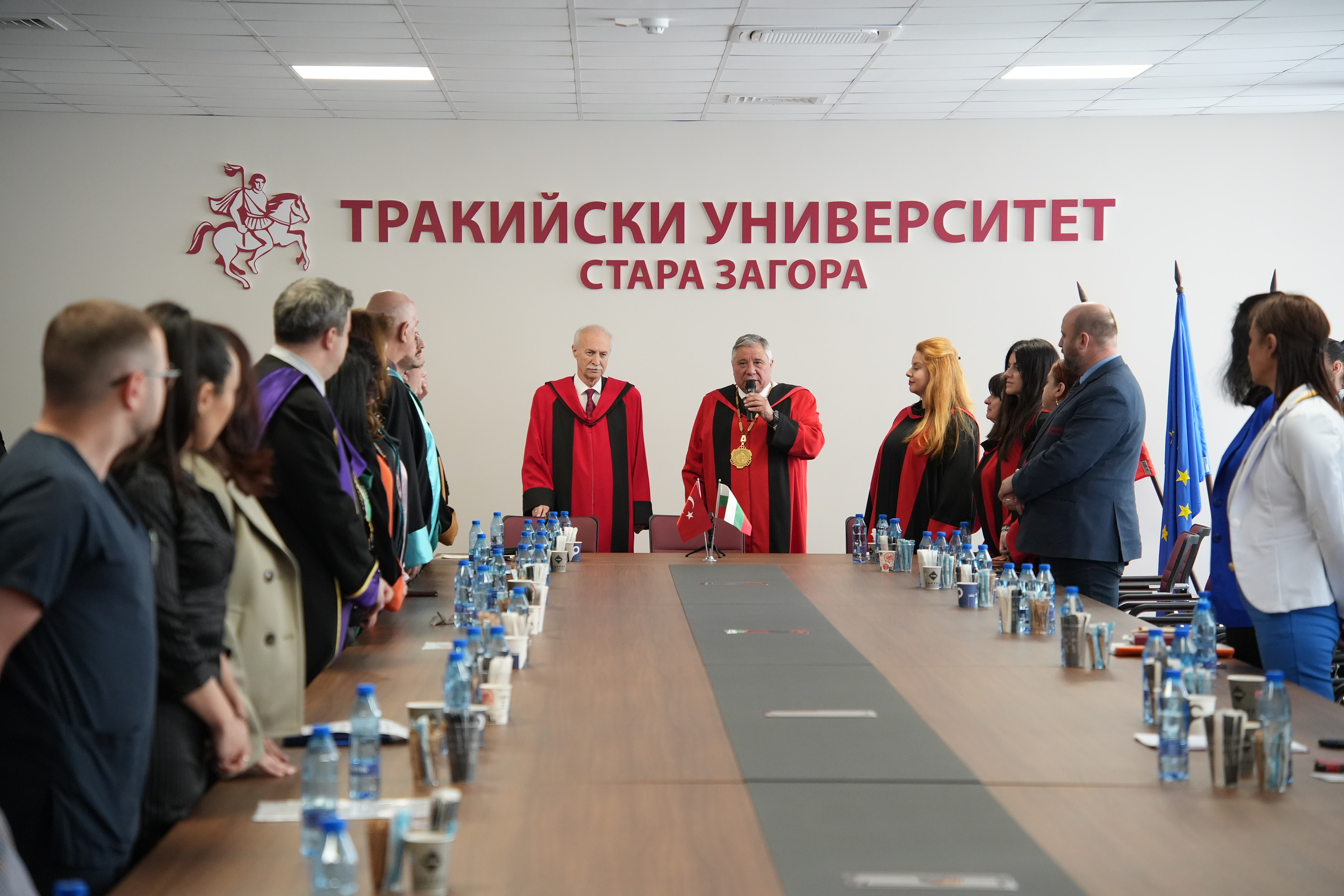 Тракийски университет удостои проф. д-р Мустафа Хатиплер с почетното звание „Доктор хонорис кауза“
